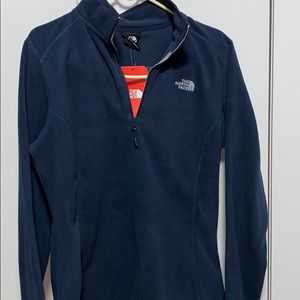North Face Navy Blue Fleece